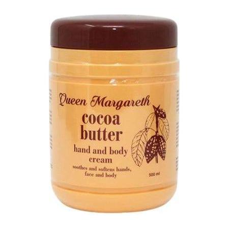 Queen Margareth Cocoabutter Hand and Body Cream 500ml - Gtworld.de