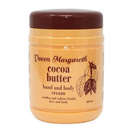 Queen Margaret Cocoa Butter Hand and Body Cream 500 ml