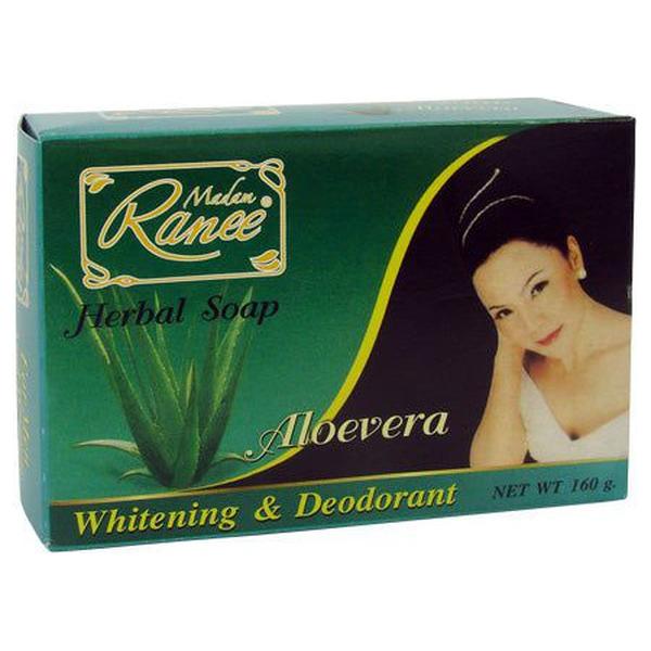 Ranee Herbal Soap Aloe Vera 160 Gr Green