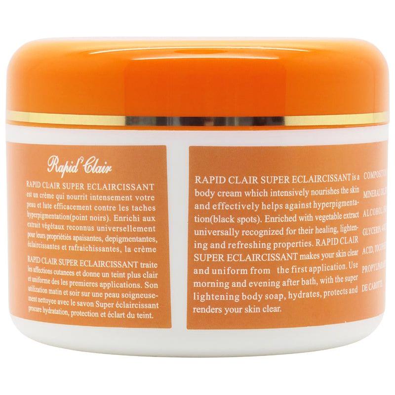 Rapid Clair Body Cream Carrot 500ml