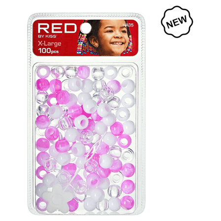 Red By Kiss Kids Hair Beads Regular / XLarge