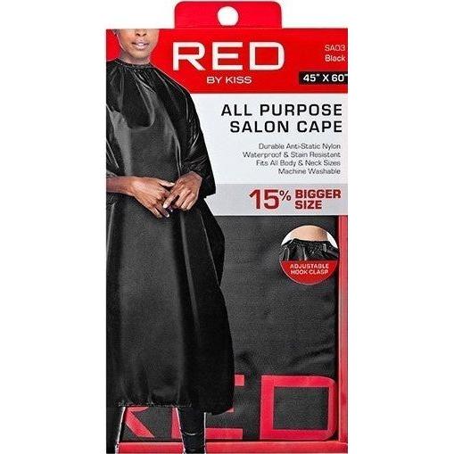 Red By Kiss All Purpose Salon Cape 45* X 60* Black/Leapard/Zebra Black - gtworld.de