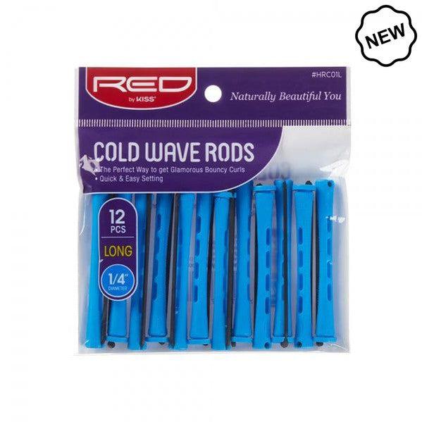 Red by Kiss Cold Wave Rods Long 12Pcs