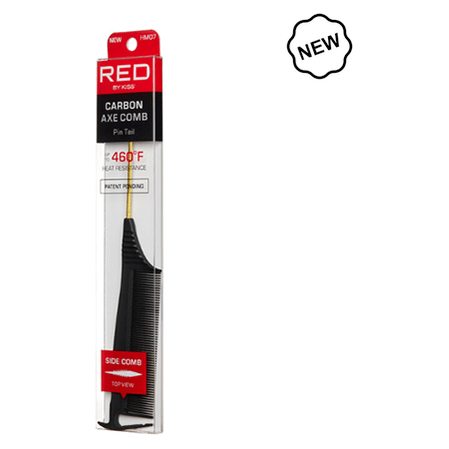 Red by Kiss Carbon Axe Pin/Rat Tail Side Comb - Gtworld.de