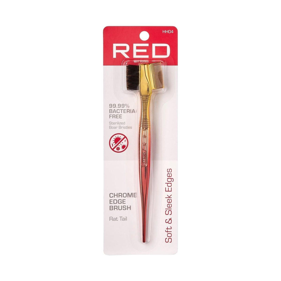 Red By Kiss Edge brush Ombre Chrome Rattail - gtworld.de