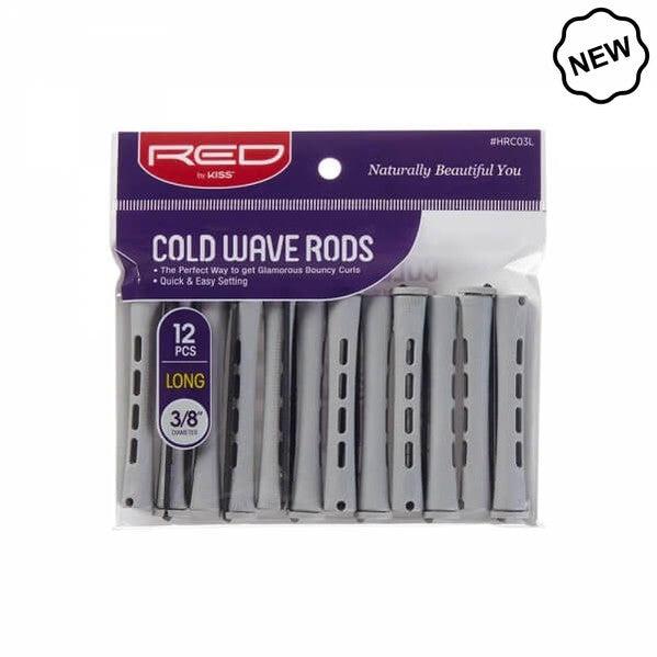 Red by Kiss Cold Wave Rods Long 12Pcs