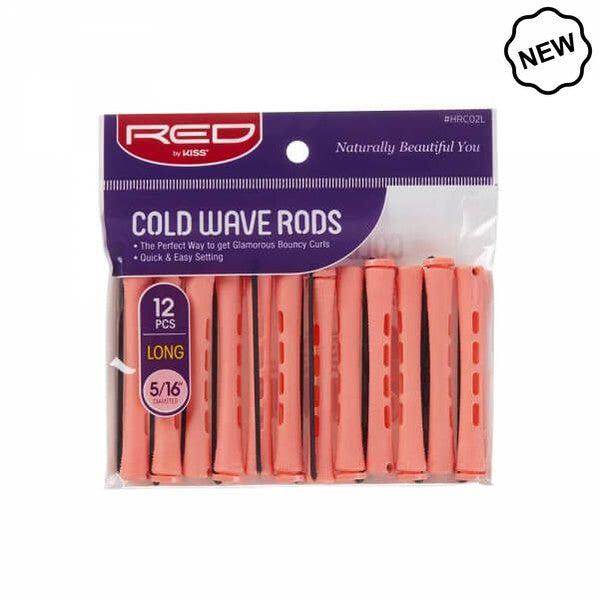 Red by Kiss Cold Wave Rods Long 12Pcs