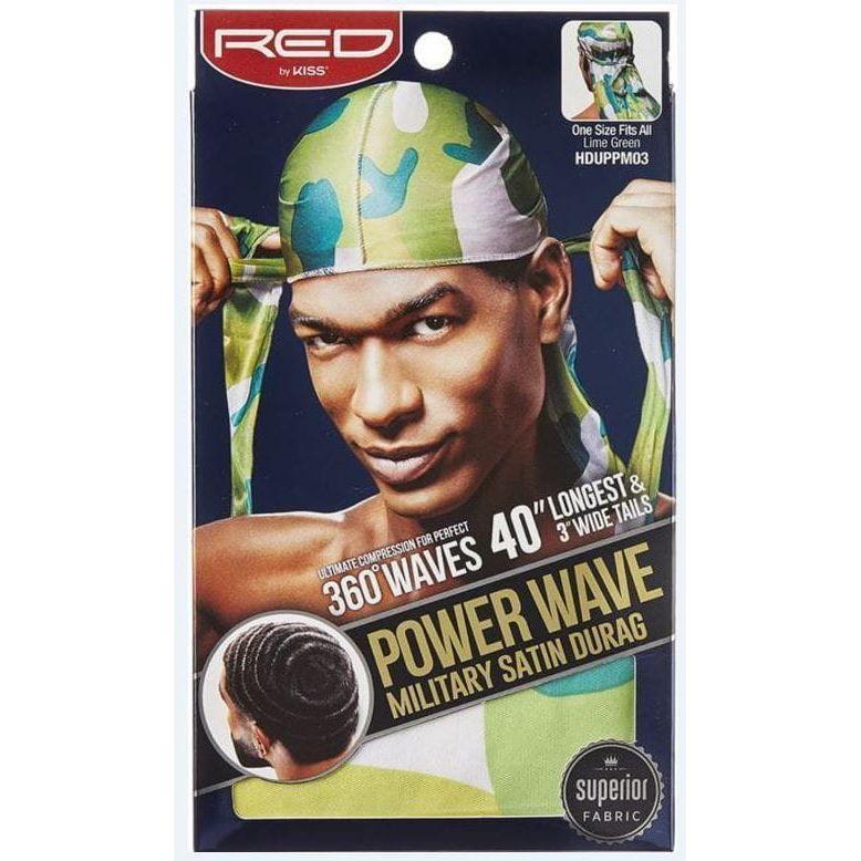 RED By Kiss: Power Wave Military Durag - Lime - Gtworld.de