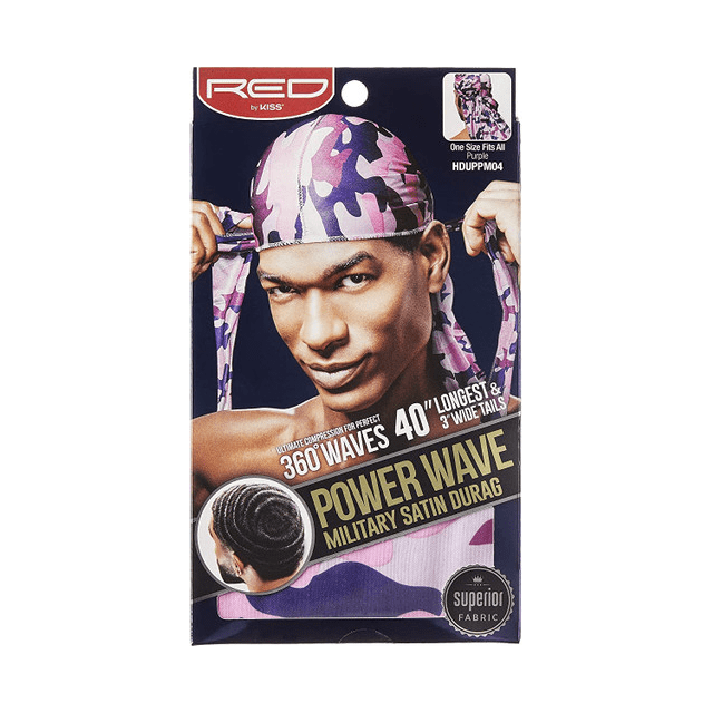 RED By Kiss: Power Wave Military Durag - Purple - Gtworld.de