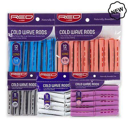 Red by Kiss Cold Wave Rods Long 12Pcs