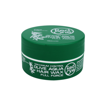 RED ONE Aqua Hair Gel Wax Dark Green 150ml - Gtworld.de