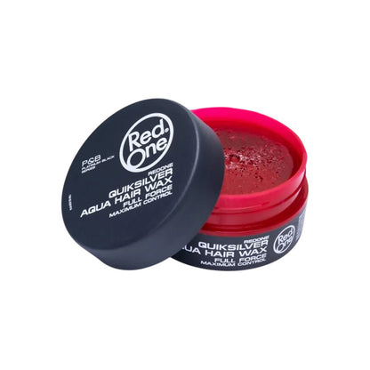 Red One Aqua Hair Gel Wax Full Force Quicksilver 150ml - gtworld.de