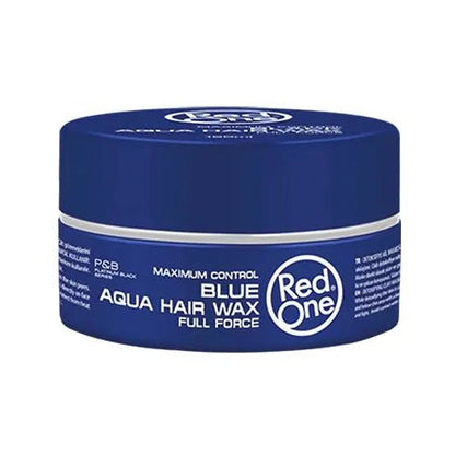 RED ONE Aqua Hair Wax Full Force Blue 150ml - gtworld.de