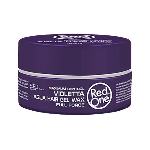 Red One Full Force Aqua Hair Gel Wax Violetta 150ml - gtworld.de