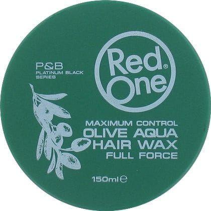 RED ONE Aqua Hair Gel Wax Dark Green 150ml