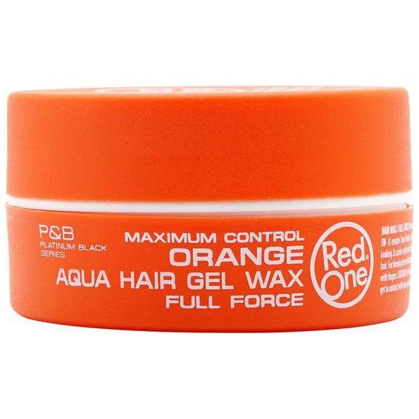 RED ONE Aqua Hair Gel Wax Orange 150ml