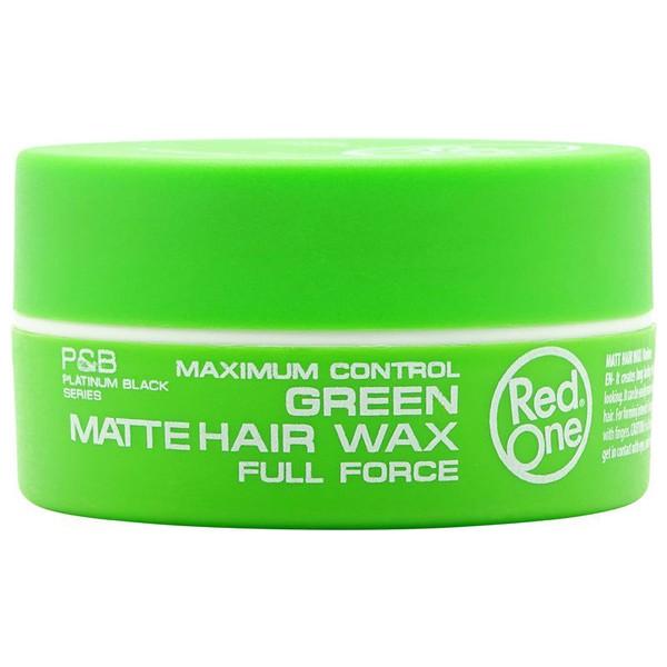 RED ONE Matte Hair Wax Green 150ml