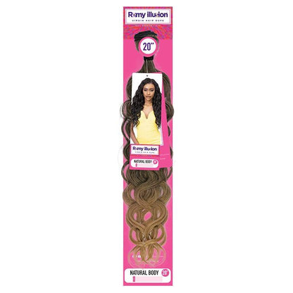 Remy Illusion Natural Body 20″ / 30&quot; - extension Synthetic Hair - gtworld.de