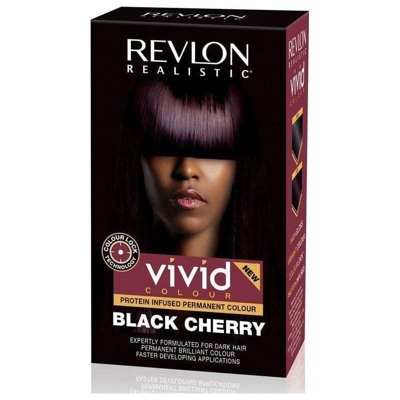 Revlon Realistic Vivid Colour Permanent Colour Black Cherry - Gtworld.de