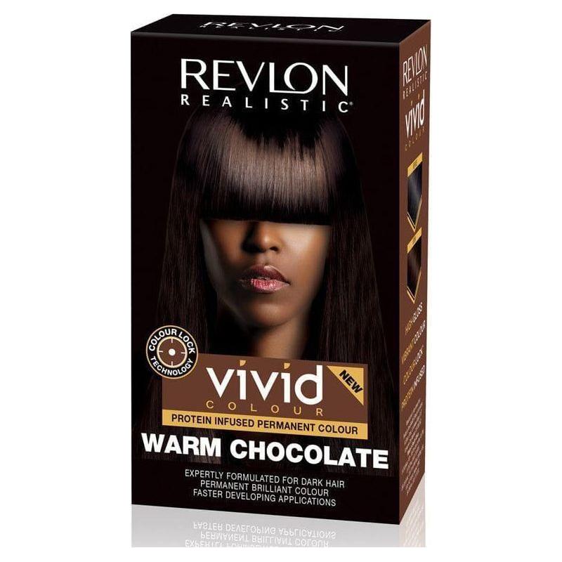 Revlon Realistic Vivid Infused permanent Color Warm Chocolate - Gtworld.de
