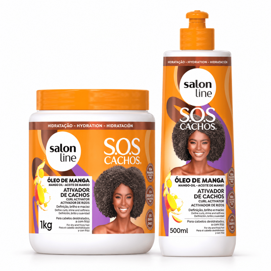 Salon Line Sos Cachos Óleos De Manga Curl Activator (500ml /1 Kg) - gtworld.de