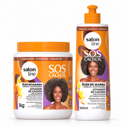Salon Line Sos Cachos Óleos De Manga Curl Activator (500ml /1 Kg) - gtworld.de