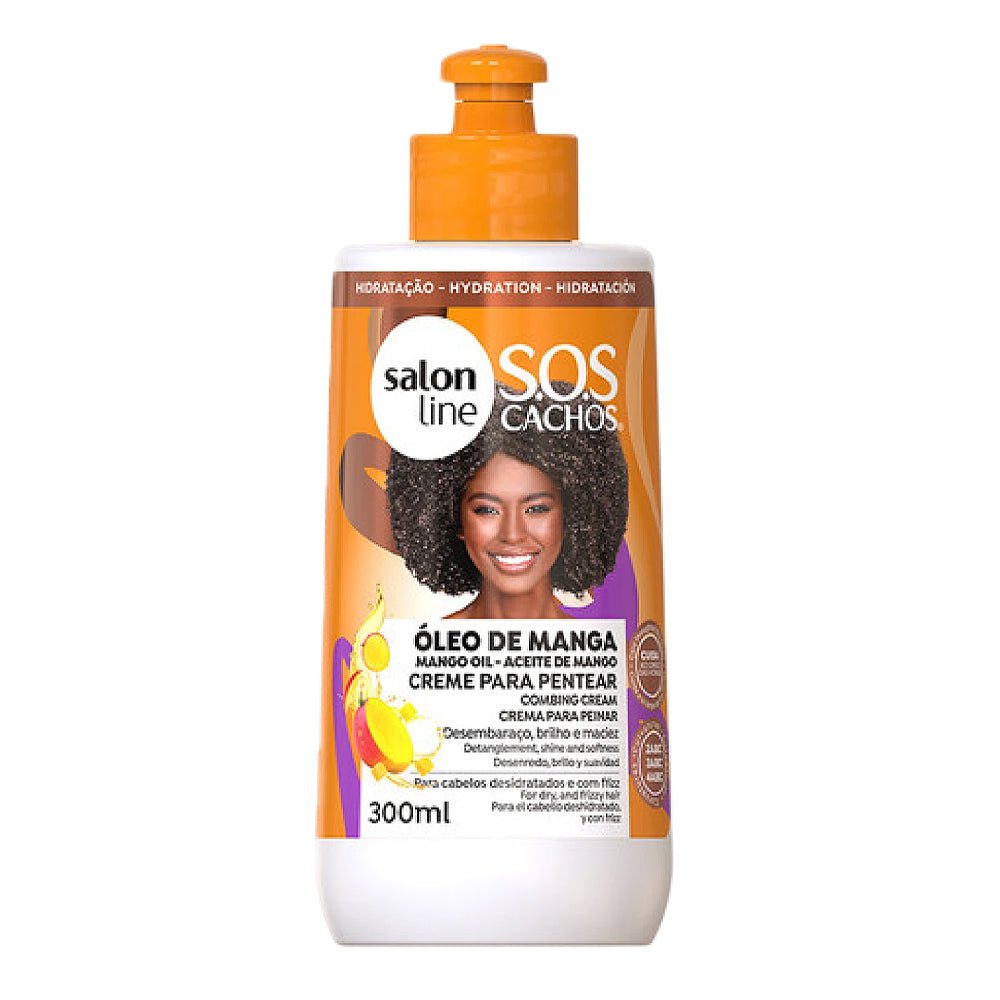 Salon Line SOS Cachos Óleos De Manga Styling Cream 300ML - gtworld.de