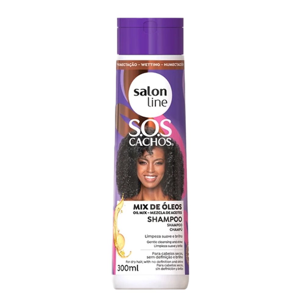 SalonLine SOS Cachos Mix De Óleos Nourishing Shampoo 300ml - gtworld.de