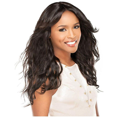 Bare&amp;Natural Natural Wavy Wig Human Hair