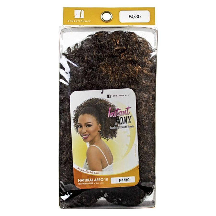 Sensationnel Instant Ponytail Natural Afro 18&quot; - Synthetic Hair - Premium Hair