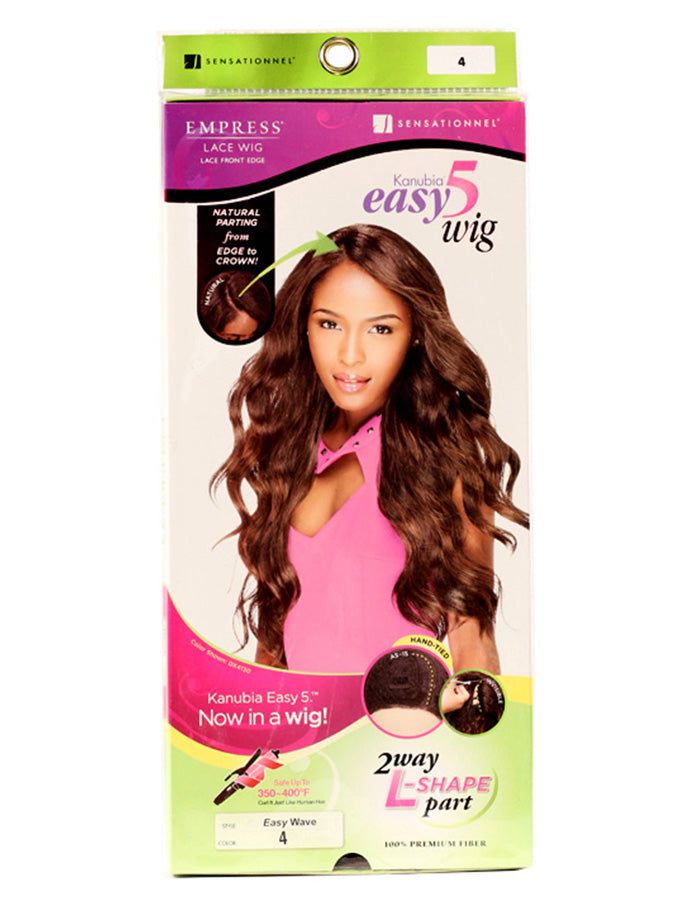 Sensationnel Lace Front Edge  Wave(Easy  5)- L-Part (HR) Synthetic Hair