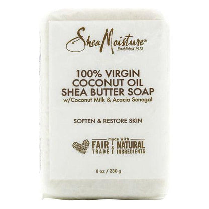 Shea Moisture 100% Virgin Coconut Oil Shea Butter Soap 230g - Gtworld.de