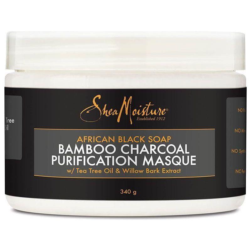 Shea Moisture African Black Soap Bamboo Charcoal Purification Masque 340g - Gtworld.de