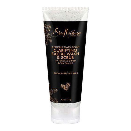 Shea Moisture African Black Soap Prob Gesichtswaschpeeling 118ml - Gtworld.de
