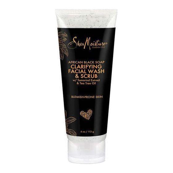 Shea Moisture African Black Soap Prob Gesichtswaschpeeling 118ml - Gtworld.de