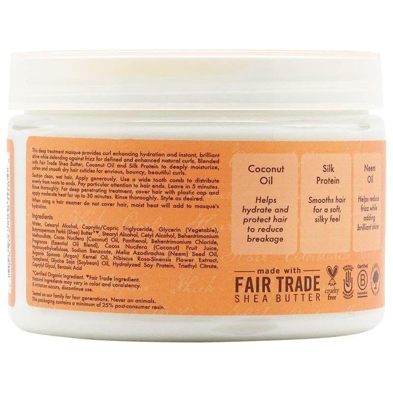 SHEA MOISTURE COCONUT &amp; HIBISCUS CURL &amp; SHINE HAIR MASQUE 340g - Gtworld.de