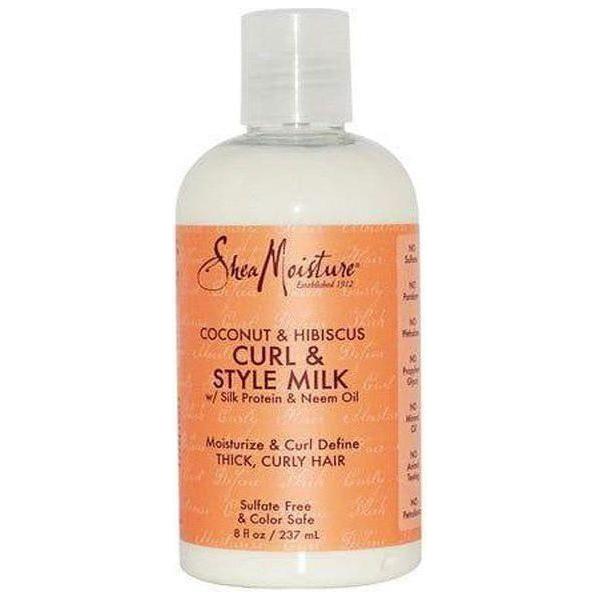 Shea Moisture Coconut &amp; Hibiscus Curl &amp; Style Milk 237 ml - Gtworld.de
