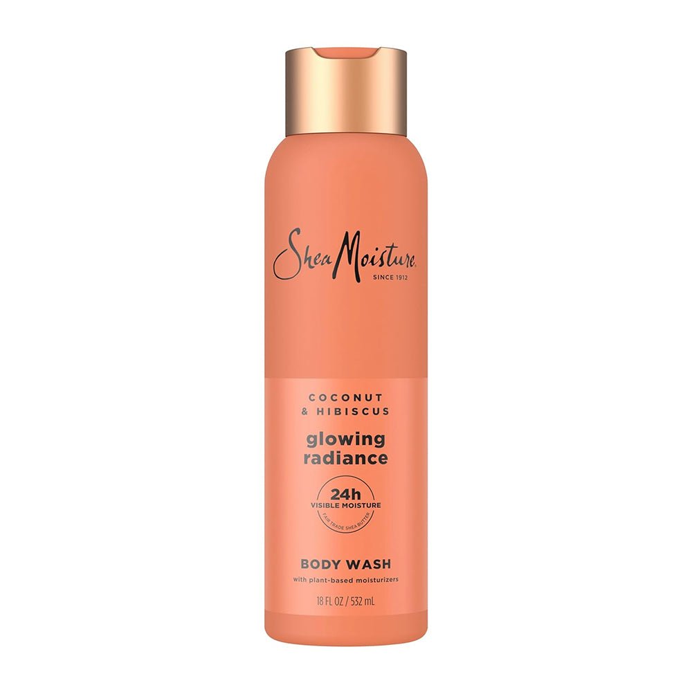 Shea Moisture Coconut &amp; Hibiscus Glowing Radiance Body Wash 18oz - gtworld.de