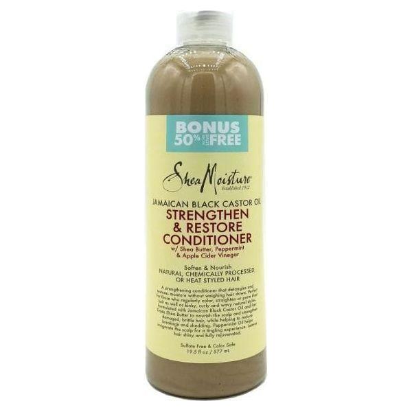 Shea Moisture Jamaican Black Castor Oil Strengthen &amp; Restore Conditioner [BONUS 50% FREE] 577 ml - gtworld.de