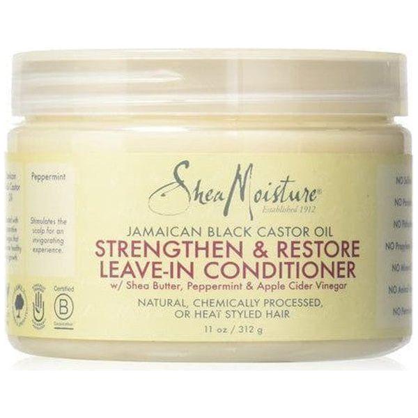 Shea Moisture Jamaican Black Castor Oil Strengthen &amp; Restore Leave - In Condtioner 312g - gtworld.de