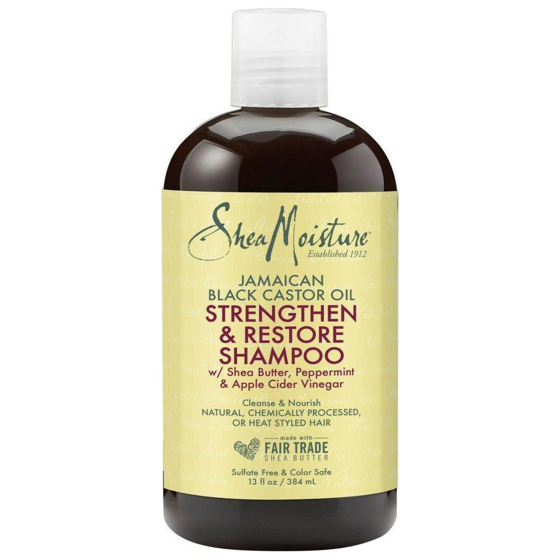 Shea Moisture Jamaican Black Castor Oil Strengthen &amp; Restore Shampoo 384ML 13OZ - Gtworld.de