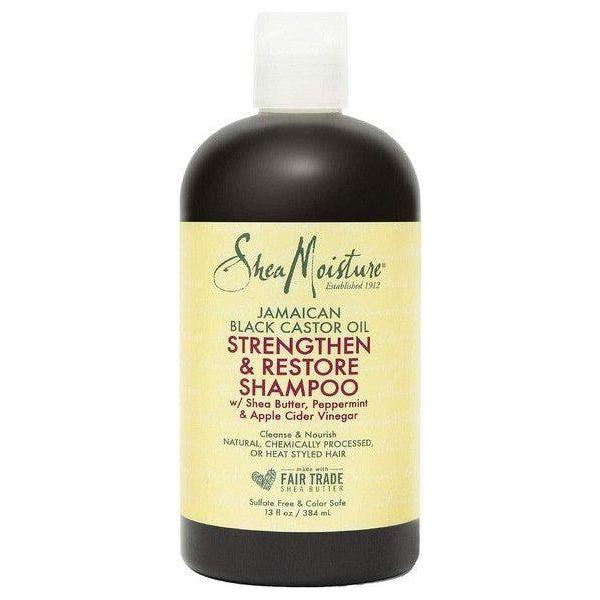 Shea Moisture Jamaican Black Castor Oil Strengthen &amp; Restore Shampoo 384ml - Gtworld.de