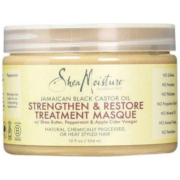 Shea Moisture Jamaican Black Castor Oil Strengthen &amp; Restore Treatment Masque 354ml - Gtworld.de