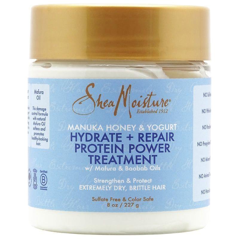 Shea Moisture Manuka Honey &amp; Yogurt Hydrate + Repair Protein Power Treatment 227g - Gtworld.de