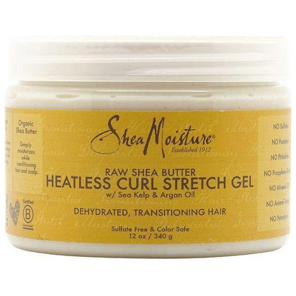 Shea Moisture RAW SHEA BUTTER HEATLESS CURL STRETCH GEL 340 g - Gtworld.de