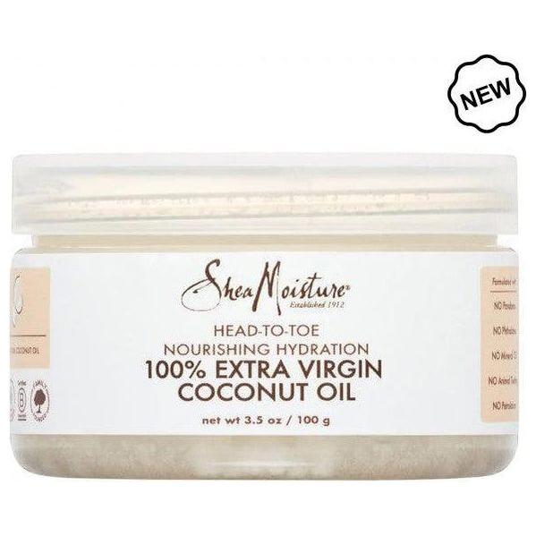 Shea Moisture 100% Extra Virgin Coconut Oil Head-to-Toe Hydration Moisturizer 3.5 oz