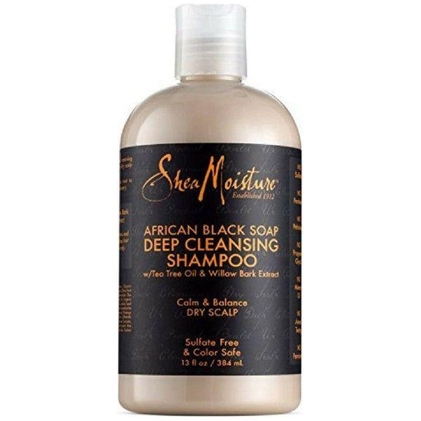 Shea Moisture African Black Soap Deep Cleansing Shampoo 384ml