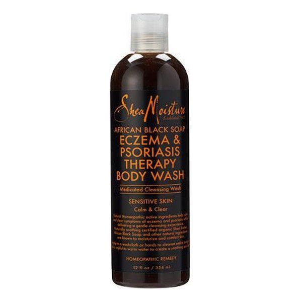 Shea Moisture African Black Soap Eczema &amp; Psoriasis Therapy Body Wash 354ml