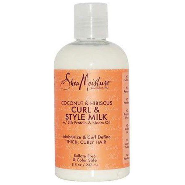 Shea Moisture Coconut &amp; Hibiscus Curl &amp; Style Milk 237 ml