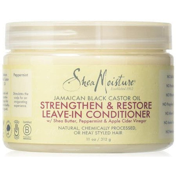 Shea Moisture Jamaican Black Castor Oil Strengthen &amp; Restore Leave-In Condtioner 312g